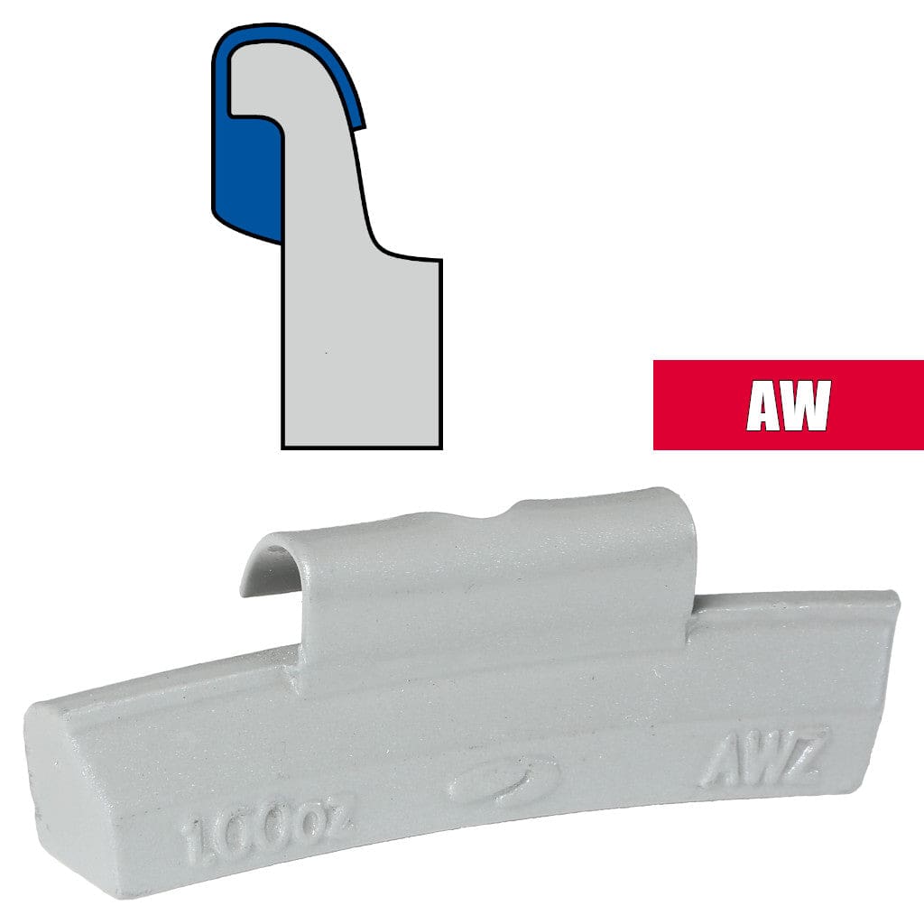 PESÉE CLIPPÉE STYLE "AW" EN PLOMB