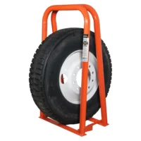 CAGE DE GONFLAGE PORTABLE POUR PNEUS À BASE ÉLARGIE
