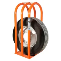 CAGE DE GONFLAGE POUR PNEUS À 3 BARRES