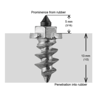 CRAMPONS A VIS POUR PNEUS 15MM