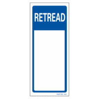 RETREAD TIRE LABEL (250)