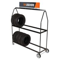 PRÉSENTOIR MOBILE POUR PNEUS - DE LUXE MTD-72