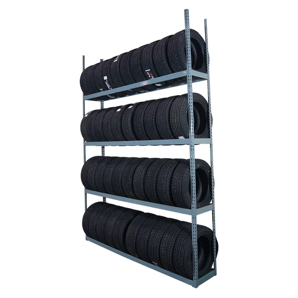 RACK AJUSTABLE POUR PNEUS PASSAGER ET VUS – 4 ÉTAGES MTS-924