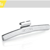 PESÉE CLIPPÉE STYLE "MC" EN FER PLASTIFIÉ